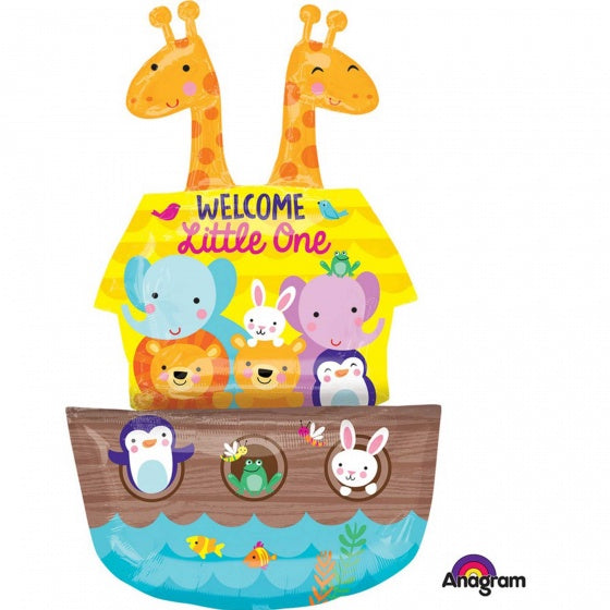 MULTI-BALLOON BABY SHOWER NOAH'S ARK